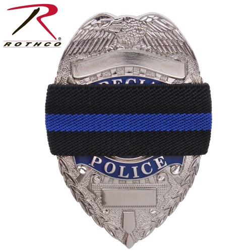 1004 Thin Blue Line Police Badge With Mourning Band Law Enforcement Rothco 1004 1004 Thin Blue Line Police Badge With Mourning Band Law Enforcement Rothco 1004