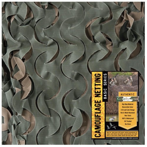 Camo Systems WM01 Basic Series Ultra-lite Net Ultra-Lite Nylon Rip-Stop Netting, 4' x 9'10