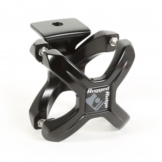 11030.01 Rugged Ridge Black Aluminum X Clamp For 2.25