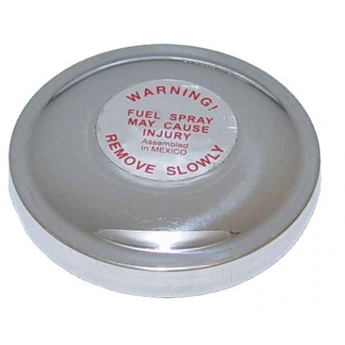Gas Cap Zinc Non Vented for Jeep Willys CJ2A CJ3A CJ3B CJ5 CJ6 45-69 17726.02