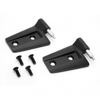 Rugged Ridge 11202.22 Black Door Hinge Kit, Passenger Side