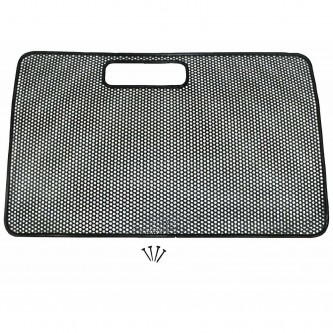 Radiator Grill Bug Screen for Jeep Wrangler 1997-06 Black Rugged Ridge 11213.03 