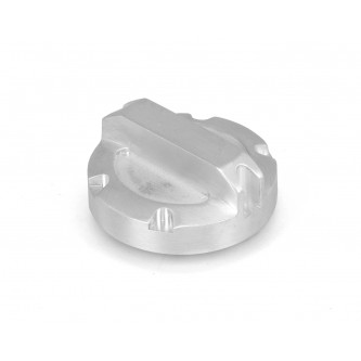 Rugged Ridge 11430.04 Oil Cap, Brushed Billet Aluminum, 2007-2011 Jeep Wrangler