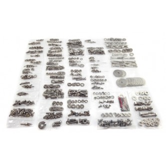 Body Fastener Kit 620 Pieces for Jeep CJ7 76-86 With Soft Top 12215.07 Omix-ADA