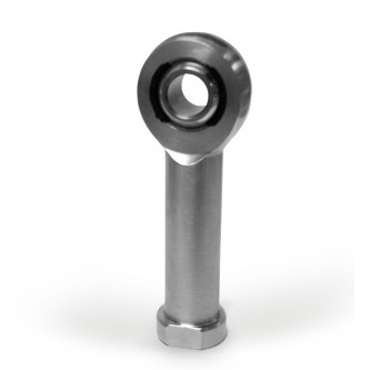 DXTF-10X, Bearings, Spherical Rod End, Female, M10 x 1.50 RH, Chrome Moly Housing, Slotted Nylon Race Extra Long Housing  