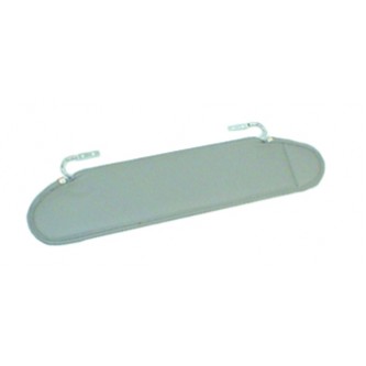 REPLACEMENT SUN VISOR, GRAY, 72-86 JEEP CJ