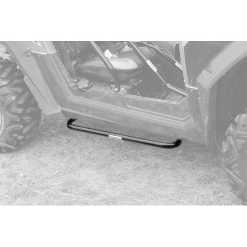 Polaris RZR 800 S Step Bar Kit, 2008-2014. Made in the USA. Powder Coated Black.