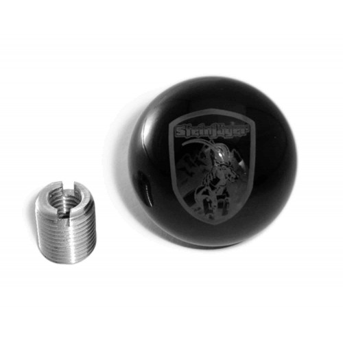 Steinjager: J0031233 Steinjager Shift Knob With Steinjager Shield Jeep Wrangler YJ 1987-1995