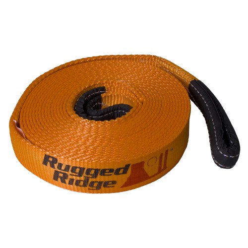 Recovery Strap 1 x 15 10,000 LB strength ATV UTV 15104.04 Rugged Ridge 