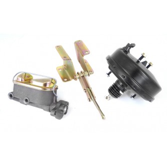 Omix-Ada 16718.20 Power Brake Booster Kit, With Master Cylinder (For 2-Bolt Calipers) 1978-1981 CJ5,