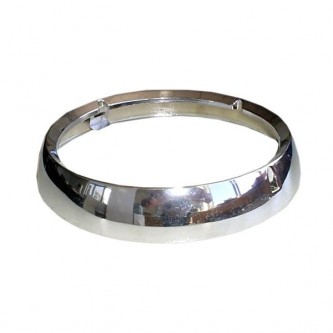 Chrome Headlight Bezel for Jeep CJ CJ3B 53-67 CJ5 55-71 CJ6 55-71 12419.02 Omix
