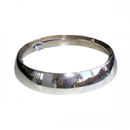 Chrome Headlight Bezel for Jeep CJ CJ3B 53-67 CJ5 55-71 CJ6 55-71 12419.02 Omix