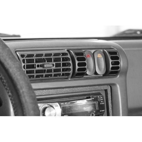 Rugged Ridge 17235.80 Black A/C Vent Switch Pod Kit