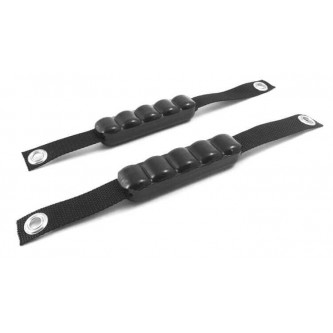 Steinjager: J0040917 Steinjager Black Rear Side Grab Handle Pair Jeep Wrangler JK 2007-2015