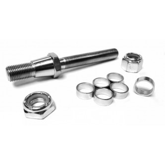 TS-10-8-7.125¡, Rod End Studs, Install Your Own, 5/8-18 RH, 1/2-20 RH Tapered Stud 7.125¡ Taper  