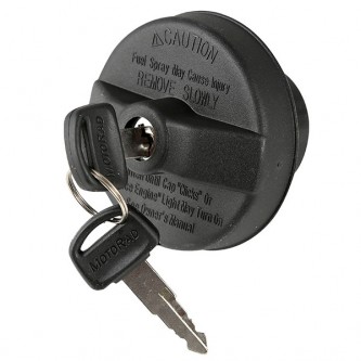 Locking Gas Fuel Cap for Jeep Wrangler TJ JK 2003-2018 Black 17726.16 Omix-Ada