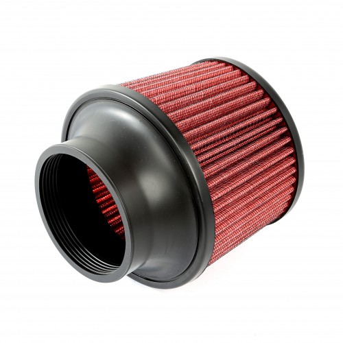 CONICAL AIR FILTER, SYNTHETIC , RUGGED RIDGE, FOR COLD AIR KIT 17753.04, 89MM FLANGE, 152MM LENGHT