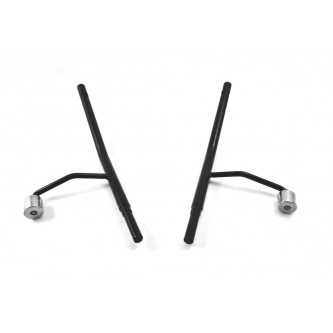 J0041001 Steinjager Hinge Mounted Mirror Stands Jeep Wrangler JK 2007-2015