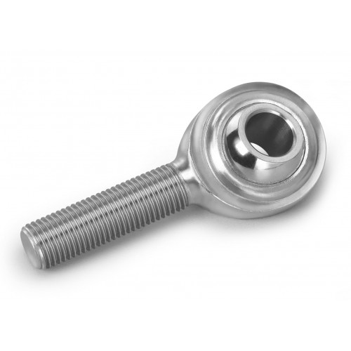 STML-6, Bearings, Spherical Rod End, Male, 3/8-24 LH, Stainless Housing, PTFE Race 0.376 Bore  