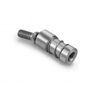 SQIL187, Ball Joints, Female, 10-32 RH Housing, 10-32 RH Stud Quick Disconnect, Inline Stainless Steel 