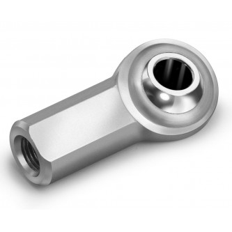 DWTF-30-F, Bearings, Spherical Rod End, Female, M27 x 2.00 RH, Steel Housing, PTFE Race   