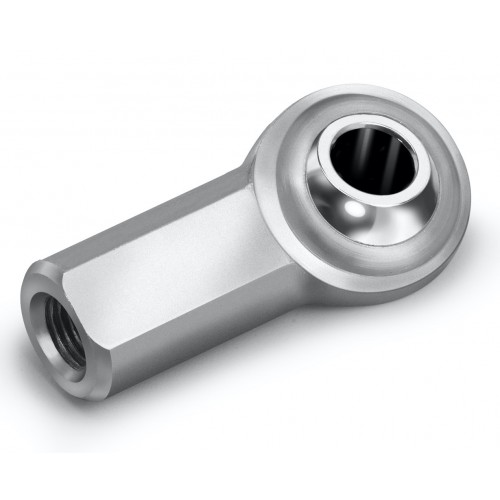 STF-6, Bearings, Spherical Rod End, Female, 3/8-24 RH, Stainless Housing, PTFE Race   