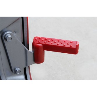 Steinjager: J0040978 Steinjager Red Poly Foot Pegs Jeep Wrangler JK 2007-2015