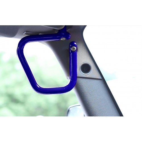 Rigid Grab Handle Kit Front Jeep Wrangler JK  2007-2017  - 18 Color Options[Southwest Blue]