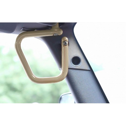 Steinjager: J0041247 Steinjager MILITARY BEIGE Front Grab Handle Kit Jeep Wrangler JK 2007-2015