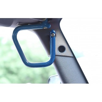 Rigid Grab Handle Kit Front for Jeep Wrangler JK  2007-2018  - 18 Color Options[Playboy Blue]