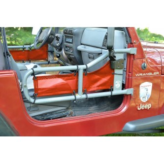 Jeep Wrangler YJ 1987-1995, Tube Door Cover Kit, Salsa. Made in the USA.