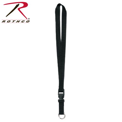 2706 Rothco Black Lanyard Neck Key Chain Holder CSE Offroad