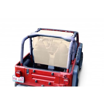 Tan Truckster Solar Screen For Jeep Wrangler TJ 1997-2006 Steinjager J0043631