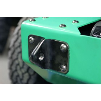 Steinjager: D-Ring Bumper Mount Bare Metal Jeep Wrangler JK 2007-2016 Steinjager J0045341