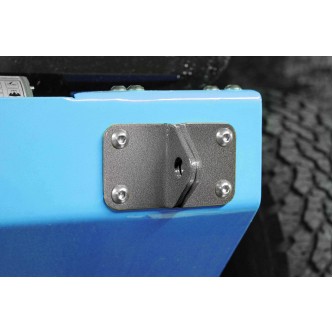 Steinjager: D-Ring Bumper Mount Gray Hammertone Jeep Wrangler JK 2007-2016 Steinjager J0045338