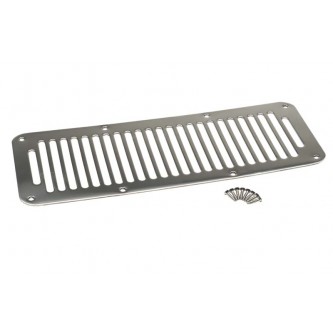 Hood Vent 8 Holes Polished Stainless Jeep Wrangler YJ 1987-1995 30458 Kentrol