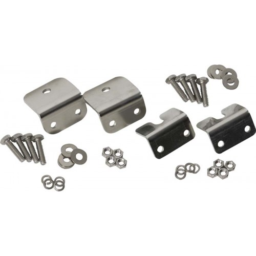 Kentrol Strut Rod Mounting Brackets Stainless for Jeep CJ CJ7 CJ8 1972-86 30667 