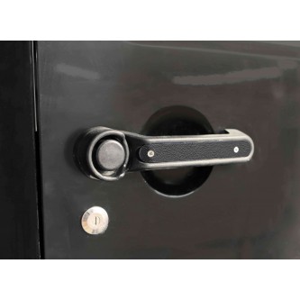 Jeep JK 2007-2018, 2 Door, Door Handle Accent, Texturized Black, Contains 3 inserts.  Made in the USA