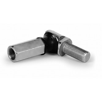 EMS375-4, Ball Joints, Male, 3/8-24 RH Housing, 3/8-24 RH Stud   