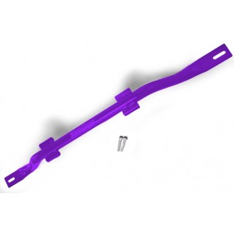 Door Hanger for the TJ Jeep Wrangler, Complete. Holds your stock doors, tube doors, drop in mirrors and foot pegs. Sinbad Purple.  Made in the USA.