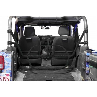 Jeep JK, 2007-2018,  Spare Tire Carrier, 2 Door JK, Internal, Texturized Black.  Made in the USA.