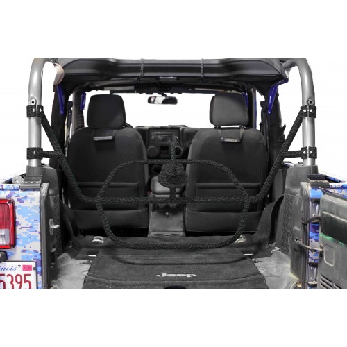 Jeep JK, 2007-2018,  Spare Tire Carrier, 2 Door JK, Internal, Texturized Black.  Made in the USA.