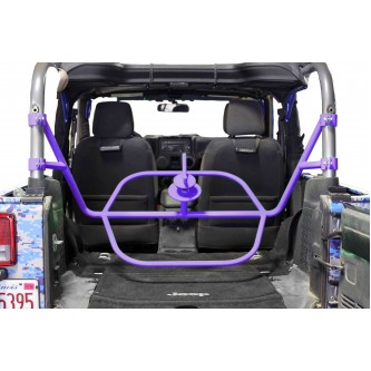 Jeep JK, 2007-2018,  Spare Tire Carrier, 2 Door JK, Internal, Sinbad Purple.  Made in the USA.