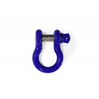 D-ring, shackle, 3/4 inch, complete with screw in pin, Southwest Blue Powdercoated in the USA, to fit the Jeep Gladiator JT.