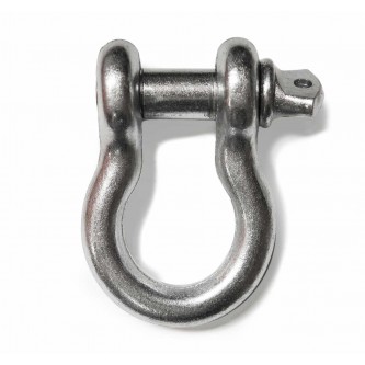 D-ring, shackle, 3/4 inch, complete with screw in pin Zinc Plated, to fit the Jeep Wrangler JL.
