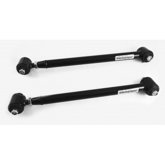 Buick Regal '78-'87, Rear Lower Control Arms, Poly/Poly, Single Adjustable, G Body. Black Powdercoated. Made in the USA.

This unit does not have stock sway bar mounting points