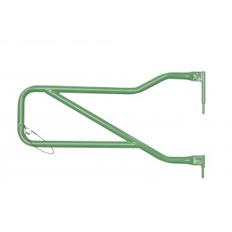 Steinjager FRONT Tube Door Kit Jeep Wrangler JK 2007-2018, 18 Color Varieties! [Locus Green]