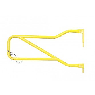 Steinjager: J0040951 Steinjager Lemon Peel Front Tube Door Kit Jeep Wrangler JK 2007-2015