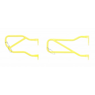 Steinjager: J0040939 Steinjager Lemon Peel Front And Rear Tube Doors Jeep Wrangler JK 2007-2015