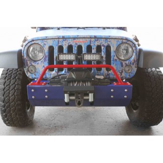 Red Baron Short Bumper Light Bar For Jeep Wrangler JK 2007-2018 Steinjager J0045690